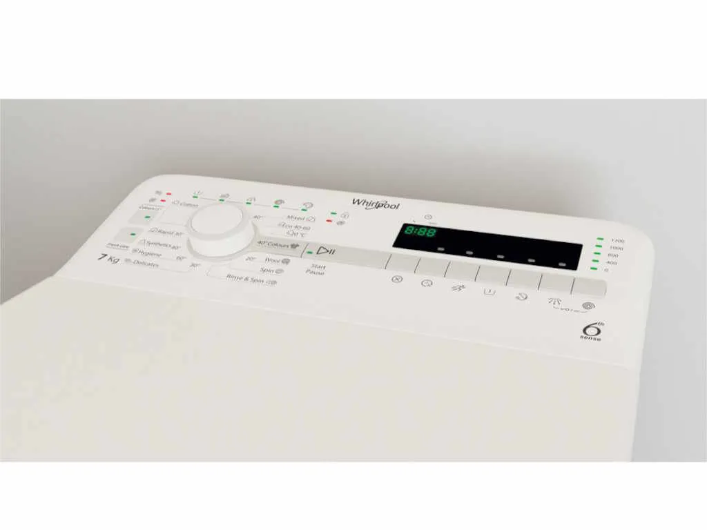 Whirlpool Veš mašina WHIRLPOOL TDLR 7220SS EU/N/7kg/1200 obrtaja/E/bela Slika 2